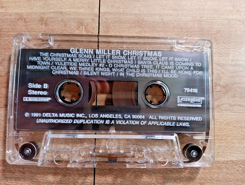 In the Christmas Mood by The Glenn Miller Orchestra (Cassette, 1992) - Picture 5 of 5