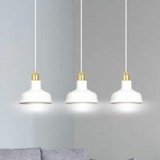 Lampade A Sospensione Scandinave Bianche 3X15W/E27 IP20 - Ideali Per Ambienti Eleganti - 3