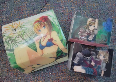 TCG Yugioh MTG Weiss Schwarz Anime Double Deck Box Case - Angel Beats!  *RARE* | eBay