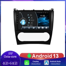 4+64G Android Radio For Mercedes Benz W203 C200 C230 W209 Car GPS Stereo CarPlay