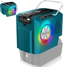 Bluetooth Speaker for Makita 18V Portable Bluetooth Radio Stereo with USB TYPE C