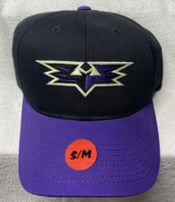 Louisville Bats Hat Cap MiLB Small /Medium Minor League Baseball Black/Purple