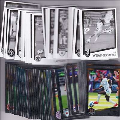 2023 Parkside NWSL Soccer  FOIL & BLACK & WHITE #137 Mandy Freeman - NJ/NY Gotha
