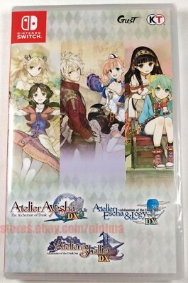 ATELIER DUSK TRILOGY Brand New Imported NINTENDO SWITCH Game -- Ships from USA