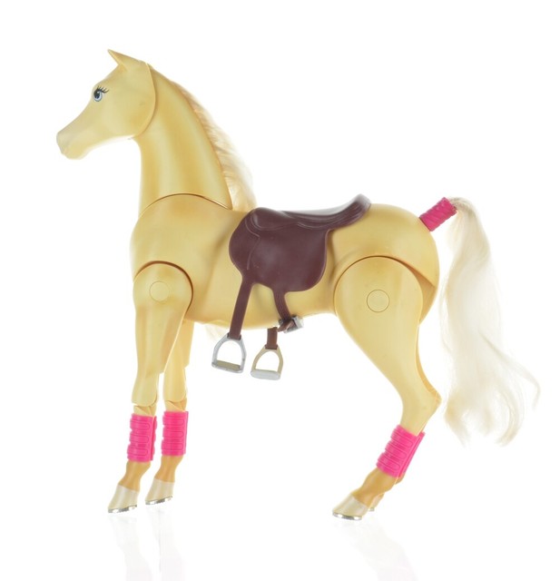 2006 Barbie and Jumping Tawny Neighing Horse W/ Sounds eBay