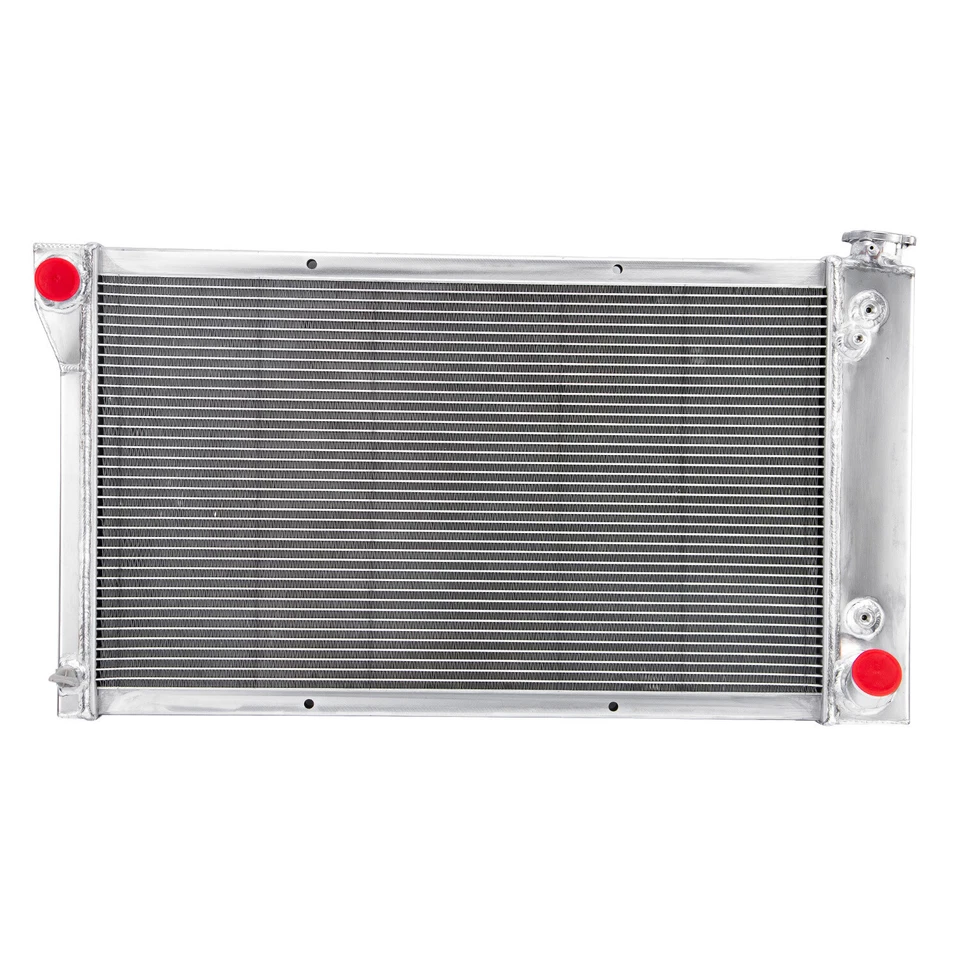 CC369 3 Row Aluminum Radiator For 1967-1972 Chevy GMC C10 C20 C30 K10 K20 Pickup Foto 2 de 4