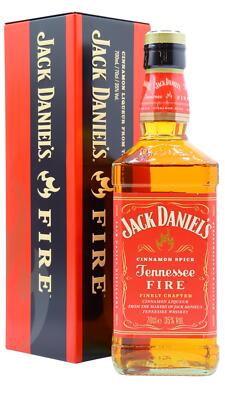 Jack Daniel's - Tennessee Fire Whiskey Liqueur & Branded Gift Tin