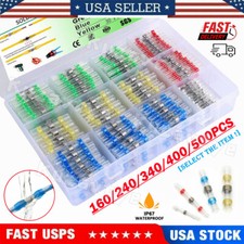 340/160x Heat Shrink Butt Solderstick Waterproof Solder Seal Wire Connectors Kit