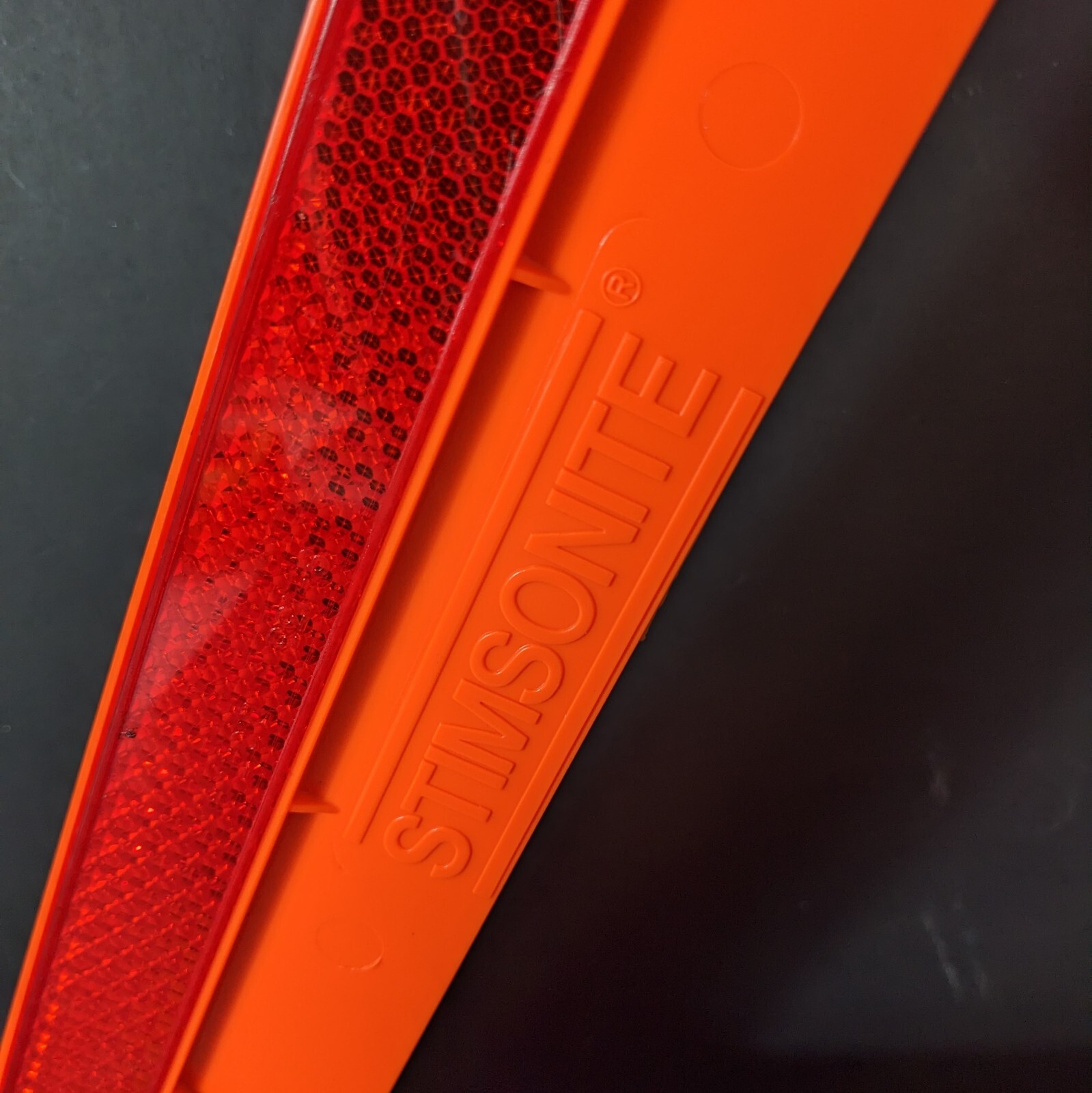 Triangle Emergency Reflective Sign 3 Pack  Safety Warning Triangle Roadside