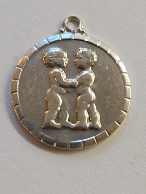Sterling Silber ~ Zwillinge Charm ~ Die Zwillinge ~ VINTAGE
