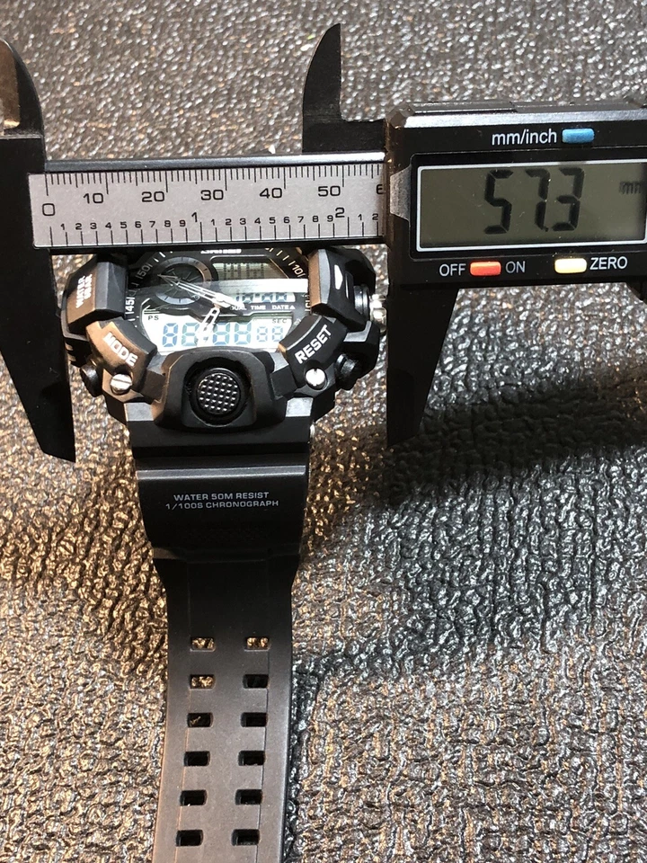 Reloj Digital Analógico S-Shock Skmei Retroiluminación Cronógrafo 2 Baterías Nuevas Foto 3 de 4