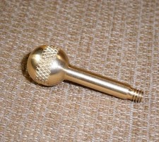 NEW Custom SOLID BRASS Knurled Ball Handle for Crosman 2240 2250 1322 1377