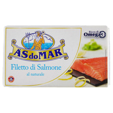 As Do Mar Filetti Di Salmone Al Naturale 115gr