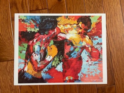ROCKY 3 Art Print 13x19  Leroy Neiman Painting Poster Apollo Creed CARL WEATHERS