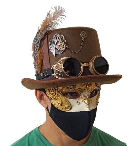 Mask Steampunk Costume Accessory Set 