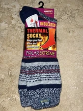 New Polar Extreme Insulated Thermal Socks 1 Pair Women Size 5-9