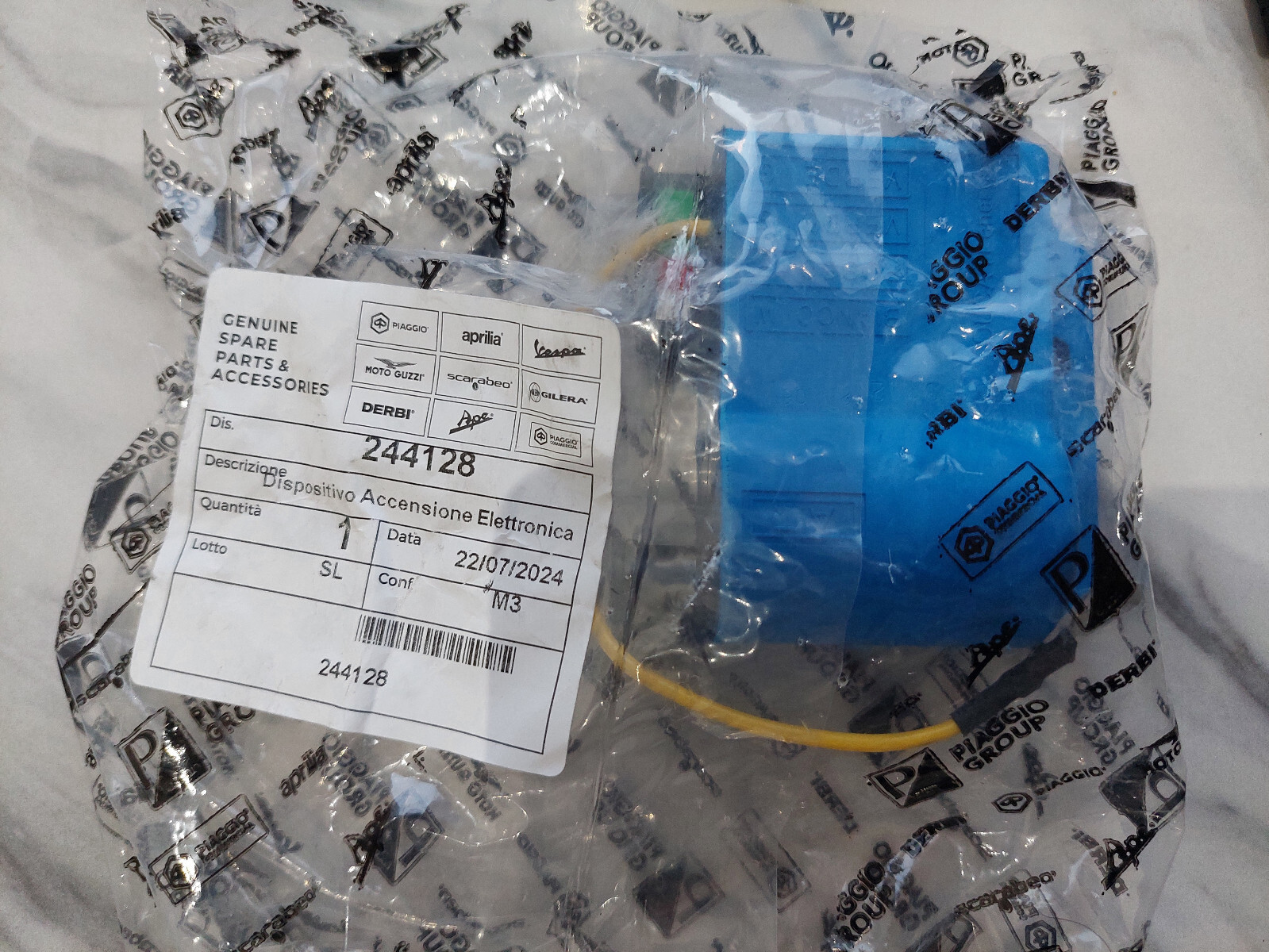 y FANTIC TRIAL 300 Genuine Electronic CDI & HT Coil Unit