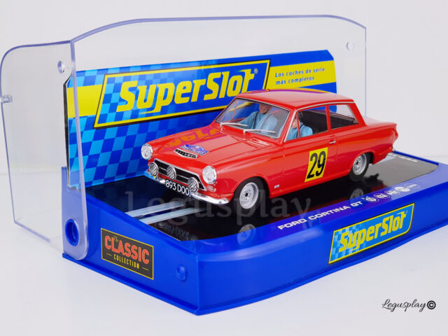 Slot car scalextric superslot H3023 Ford Cortina Gt 1964 Coupe Des Alpes