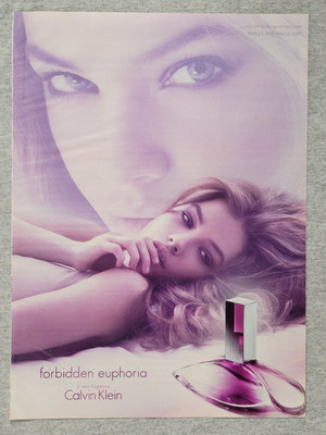 2011 Magazine Advertisement Page Forbidden Euphoria Calvin