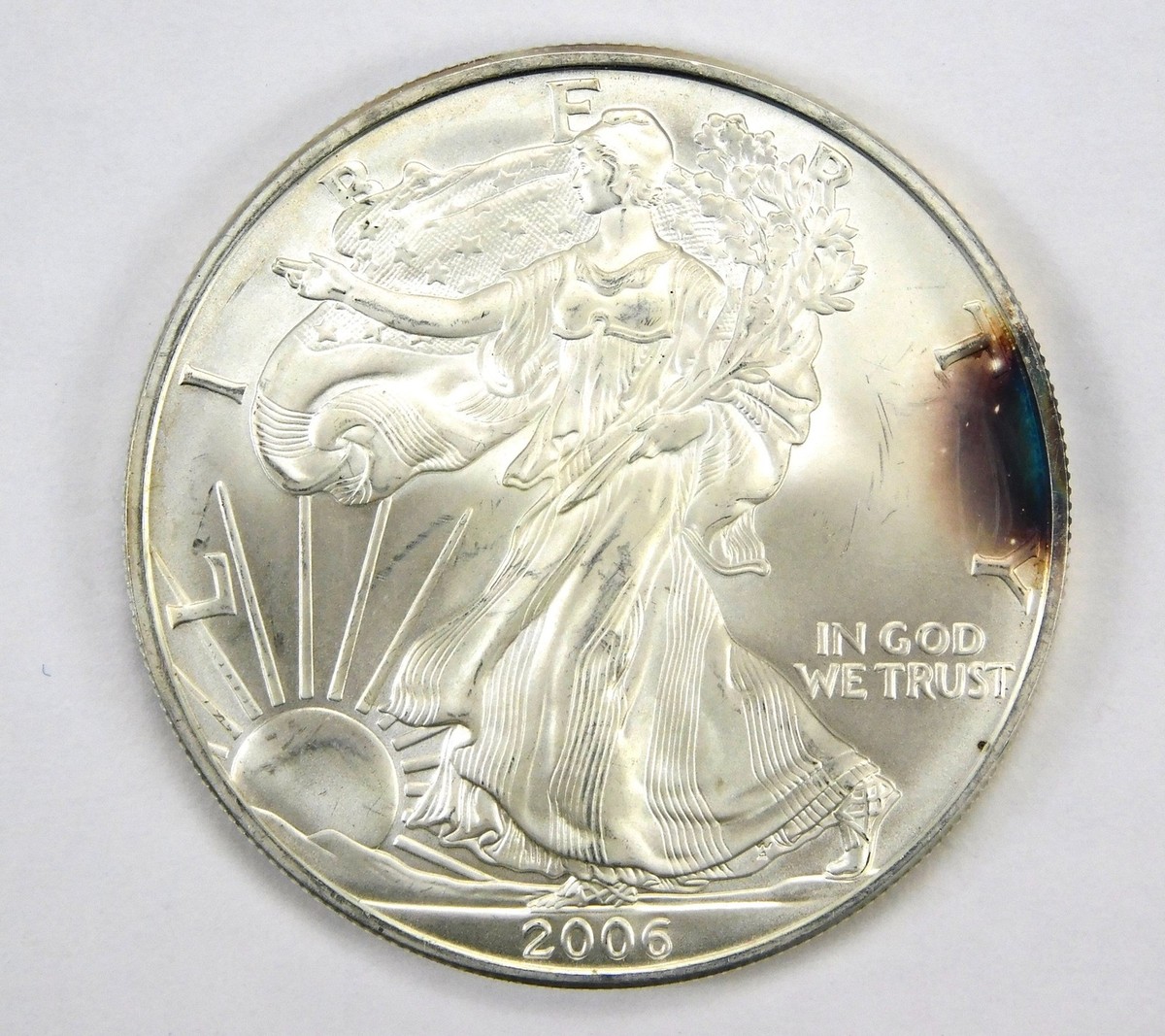2006年 アメリカン・イーグル 1オンス銀貨 プルーフ（Wミントマーク付） 2006 American Silver Eagle One Dollar 1 oz Fine Silver Coin | eBay
