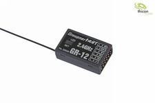 Empfänger GR-12 HoTT, 2,4 GHz, 6 Kanal Graupner 33506
