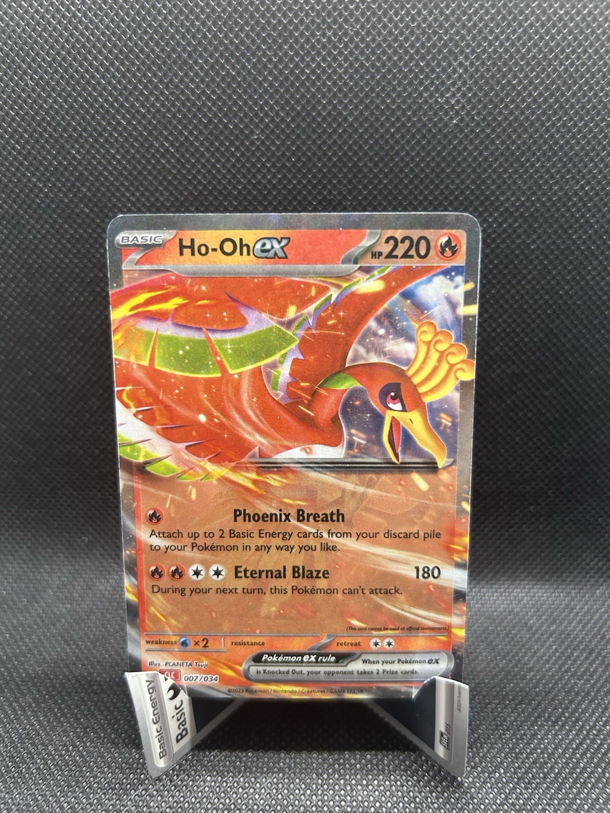 Pokémon Ho-oh ex 007/034 Classic Collection EX Holo Basic 220 HP Card