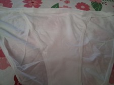 Vintage Rare Victoria Secret XL White String Bikini, New