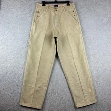 Vintage Tommy Jeans Men’s Size 33x32.5 Khaki Carpenter (Stains)
