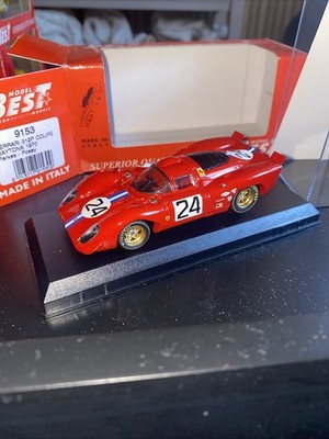 Ferrari 312P Coupe Daytona 1970 Posey-Parkes 1:43 BEST 9153-2