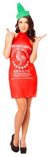 Womens Sriracha Sauce Dress Headband Costume