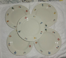 5 x  Seltmann Weiden  Streublume Streublümchen KUchen Frühstücks Teller