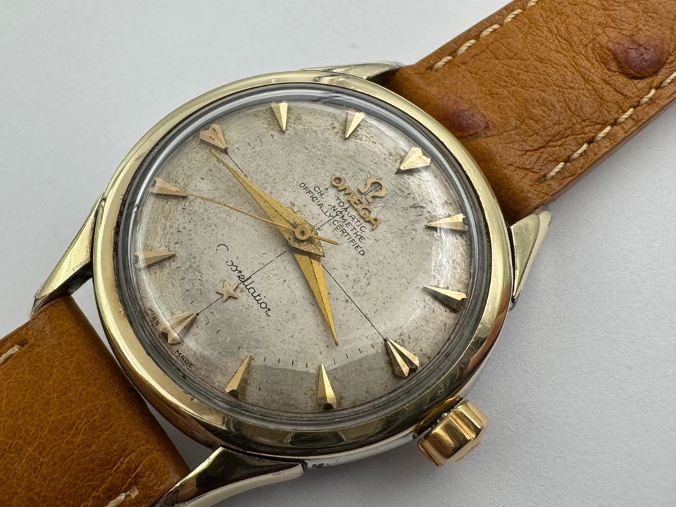 Sartén para pastel de contención vintage OMEGA 2852-4 SC automática Cal Ω 505 reparada - 34 mm Foto 2 de 4