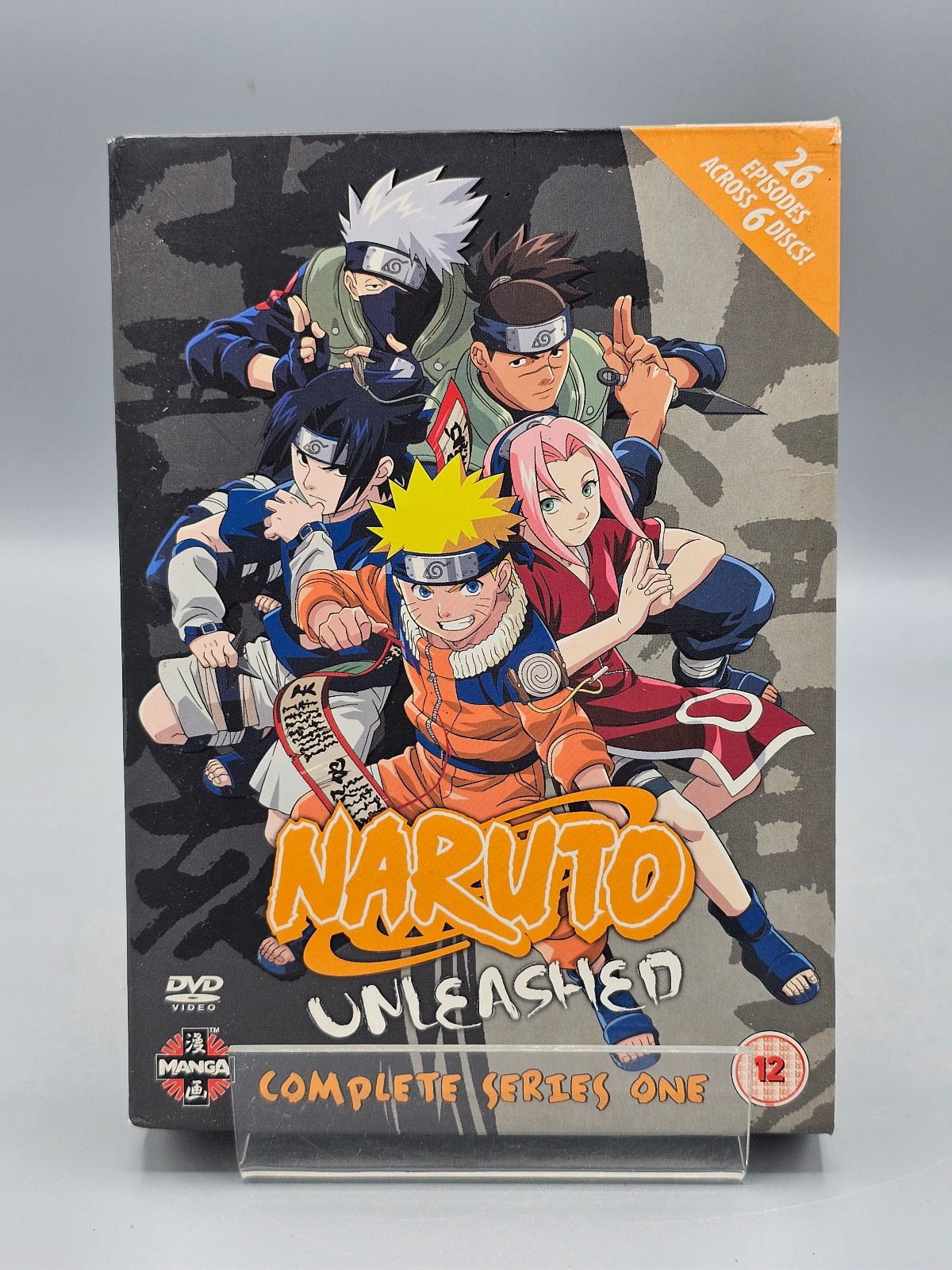 Naruto Unleashed: The Complete Series 1 DVD (2014) Hayato Date cert 12 6 discs