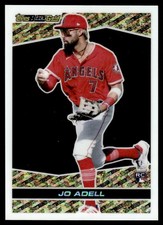 2021 Topps Chrome Update Black Gold Jo Adell Rookie Los Angeles Angels #BGC-25
