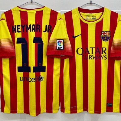 MINT Neymar 11 M FC Barcelona 2013 2014 HOME Medium Jersey