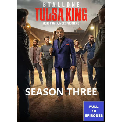 Tulsa King Season 3 (2025) Blu-ray TV Series Crime Drama Region Free