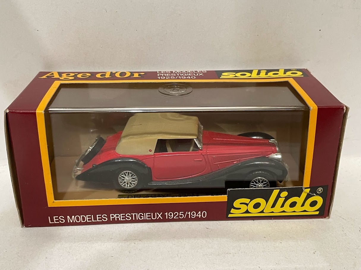 Solido Delahaye 135m Soft-top Close 1939 1:43 1148
