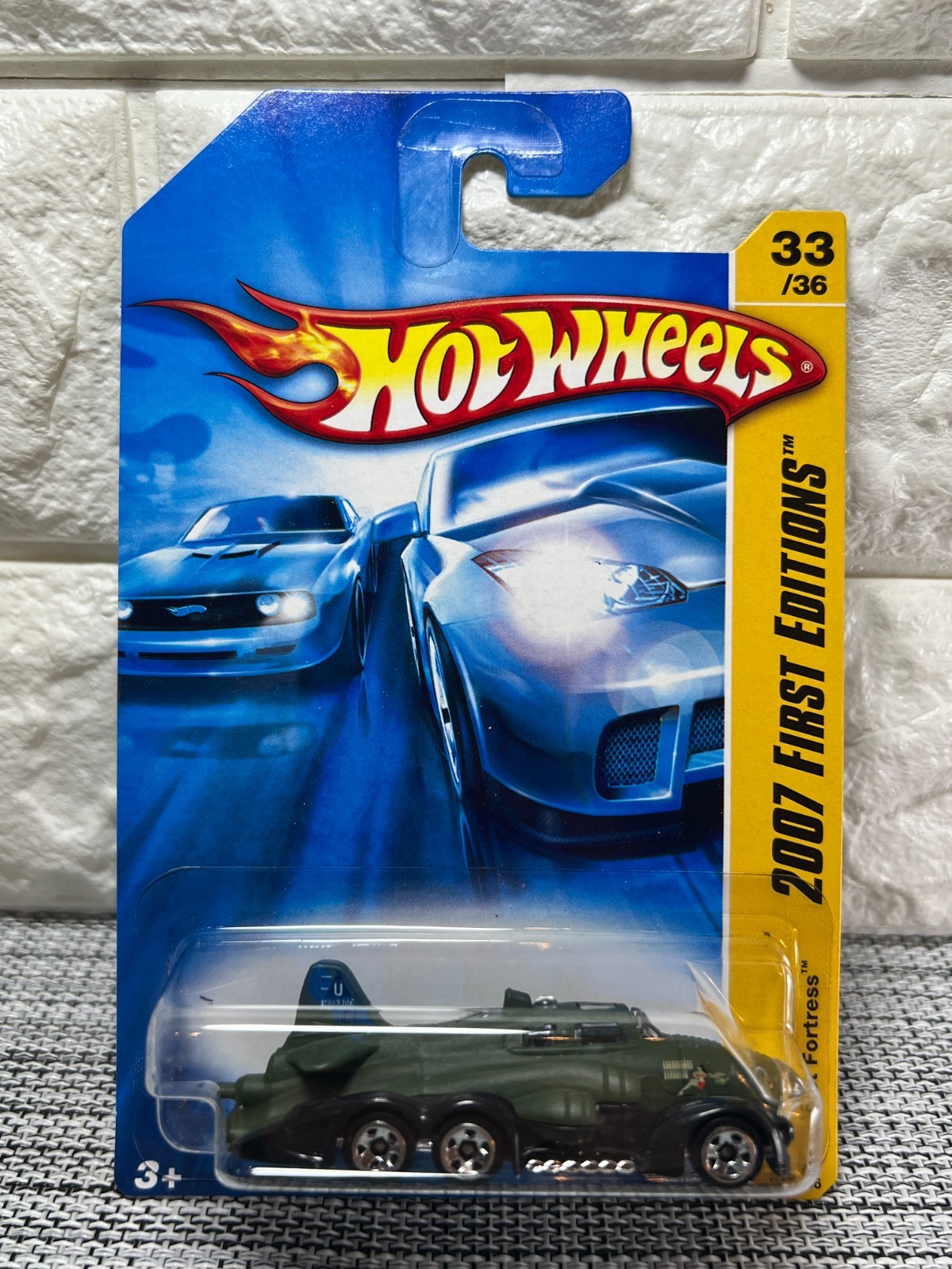 Hot Wheels 2007 First Editions 33/36 Fast Fortress 033/156 Green