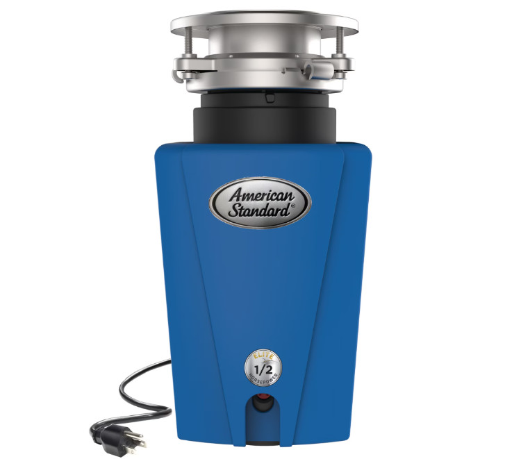 American Standard Elite ASE50 1/2 HP Continuous Feed Garbage Disposal with Power