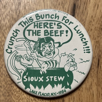#ad #ad UND FIGHTING SIOUX University of North Dakota 1984 Lake Placid Sioux Stew Pin $59.99