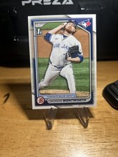 JACKSON WENTWORTH  BLUE JAYS RC 1st card  2024 BOWMAN DRAFT #BD-185