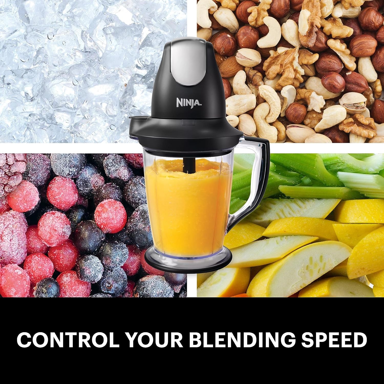 Ninja QB1004 Blender/Food Processor with 450-Watt Base alternate view 4