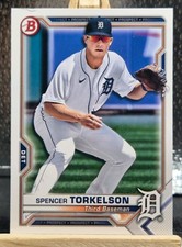 SPENCER TORKELSON 2021 Bowman Baseball #BP-96 BOWMAN PROSPECTS Detroit Tigers