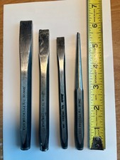 Snap On 4piece Chisel Punch Set 58ppc820a12 Ppc816a38 Ppc812a18 Ppc204a Snap On 4piece Chisel Punch Set 58ppc820a12 Ppc816a38 Ppc812a18 Ppc204a