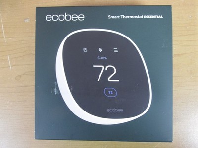 ecobee EB-STATE7-01 Smart Thermostat Essential - White **Brand New Sealed**