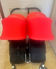Bugaboo Donkey 2 (Gemellare/Fratellare) con kit completo ed adattatore