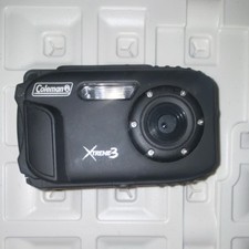 Coleman Xtreme 3 Underwater Waterproof Digital Camera Xtreme Series Black