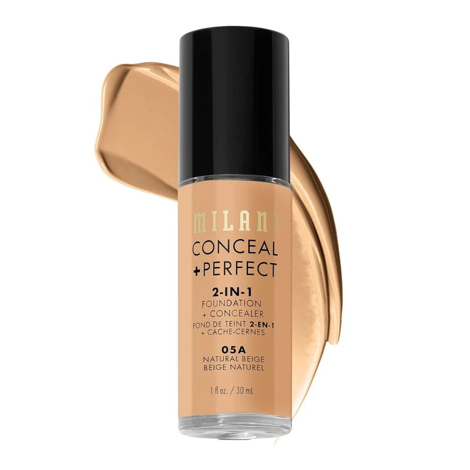 Base y corrector Cruelty-Free 2 en 1: beige natural para una cobertura perfecta Foto 3 de 4