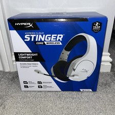 HyperX Cloud Stinger Core Wireless Gaming Headset for PS4 PS5 PC Lightweight Du