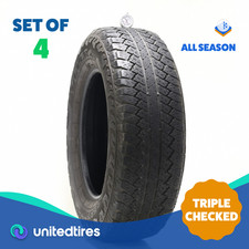 Set Of 4 Used 25570r18 Bridgestone Dueler At Rh-s 113t - 5.5-732 Set Of 4 Used 25570r18 Bridgestone Dueler At Rh-s 113t - 5.5-732